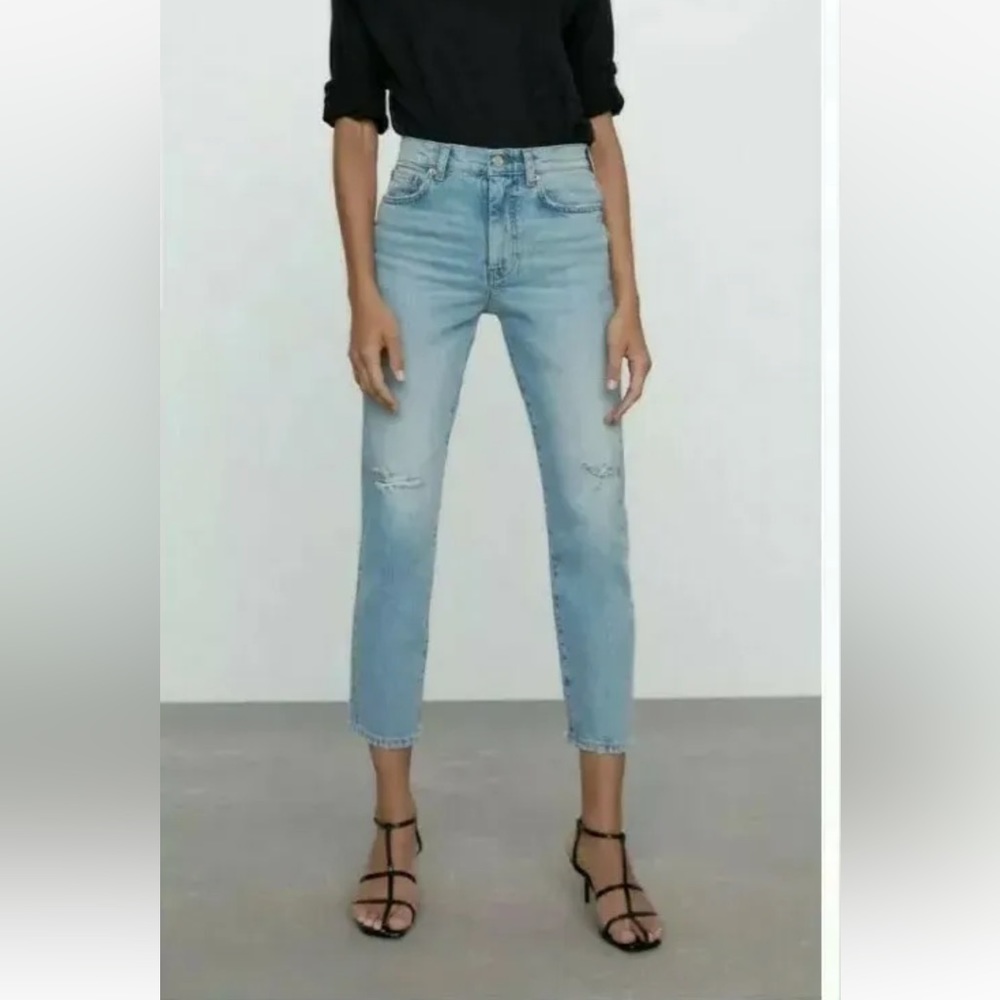 New Without Tags Slim Cropped Jeans - Ankle Length